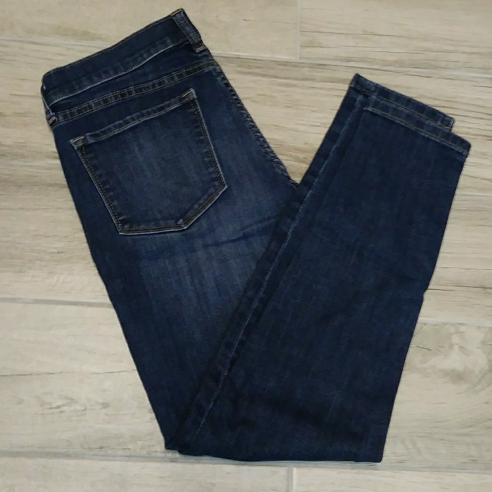 Banana Republic Mid Rise Skinny Jeans